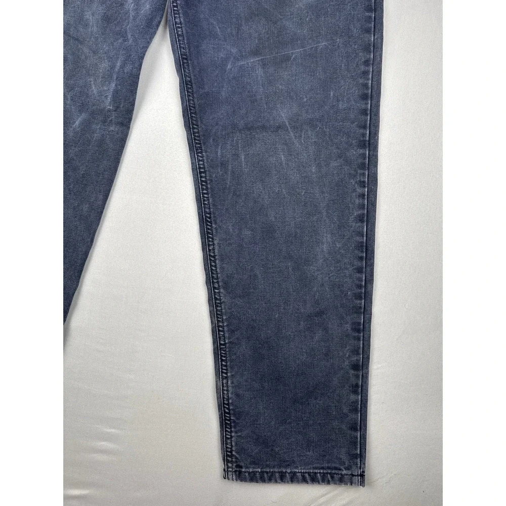 Vintage Carhartt WU183 Union Made Indigo Blue Work Pants 32x30 USA